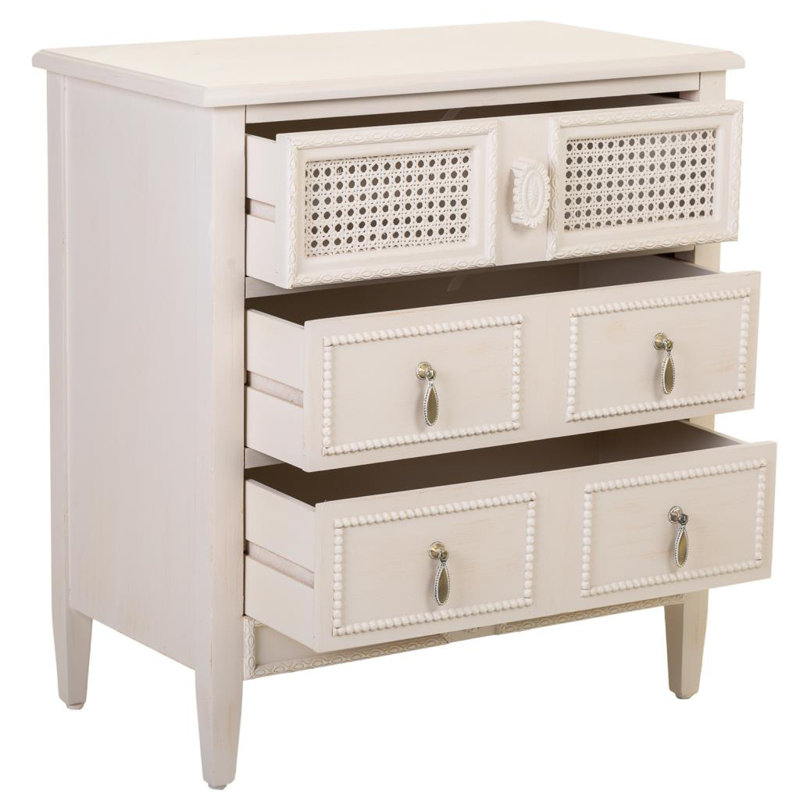 Swick 65cm W 3 - Drawer Chest of Drawers
