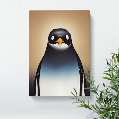 Amazing Penguin - Wrapped Canvas