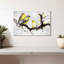 Canaris sur une branche sur toile-1735441220