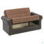 Causeuse convertible avec rangement Collection, PU-1529776640