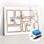 Magnetic Glass Dry Erase Board