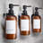 Stylish Shampoo And Conditioner Dispenser Set Of 3 For Wall Mount - Modern Drill Free 21Oz Shower Soap Bottles With Labels - Easy Refill Body Wash Dispensers For An Instant Bathroom Decor Upgrade