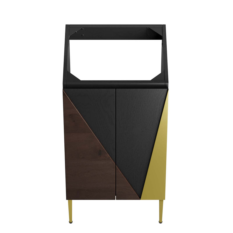 Base de meuble-lavabo simple 17 po Modway Alchemist
