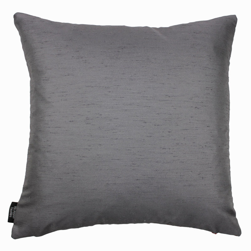 Bloxom Square Throw Cushion, 43 x 43cm, Purple/Grey