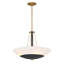 Luminaire suspendu 4 lumières Brayden Studio® Ensi