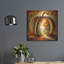  «Fall Landscape Pumpkin 1» par Rey Klimt, art mural en métal, 24 po x 24 po-1051127516
