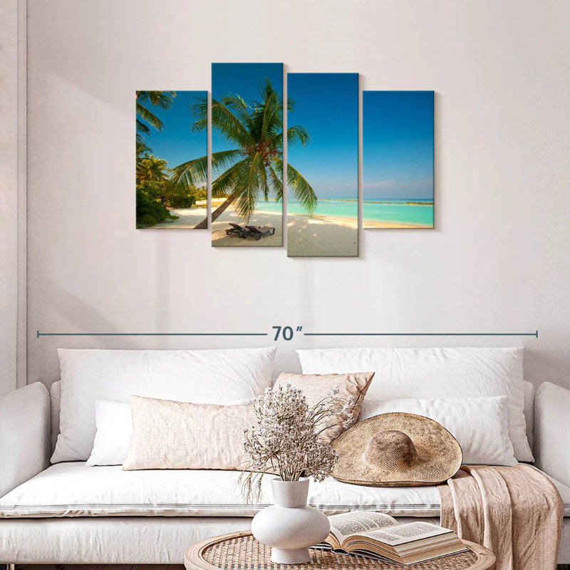 Gillard Beach Getaway, H 27 po x l 43 po