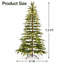 Arbre de Noël 7,5 pi pré-éclairé avec 350 lumières DEL scintillantes
