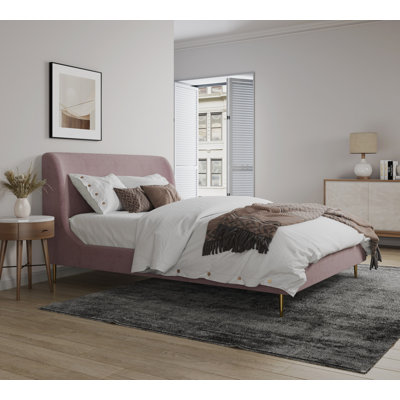 Ballure Upholstered Bed by Everly Quinn