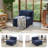 Compression Comfy Cloud 30" Wide Sofa Corner Chair-1042448816