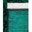 Tapis noué à la main unique en son genre Holsworth - vert