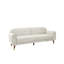 Causeuse à accoudoirs arrondis en velours 75,5 po Cutshall-858027168
