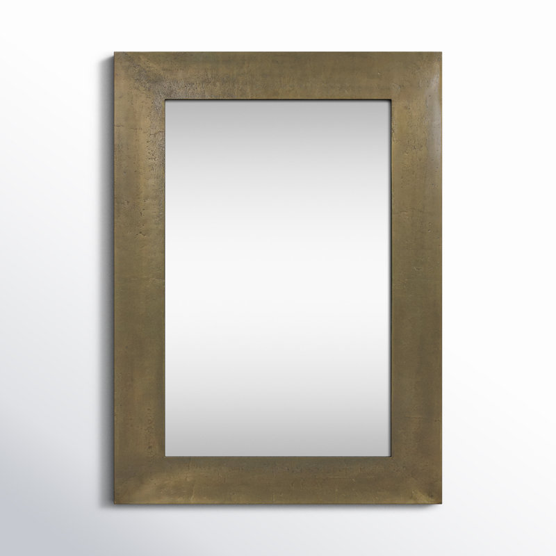 Miroir rectangulaire en bois