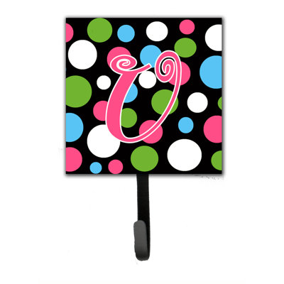 Crochet mural polkadot monogramme