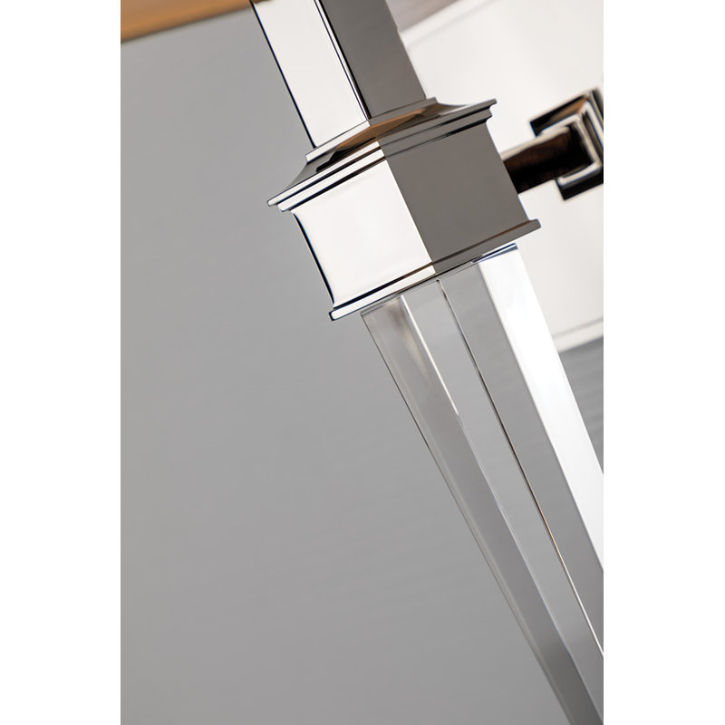 Ruskin 1 - Light Wallchiere, Polished Nickel