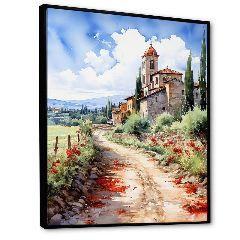 Italian Italian Charm II, Cadre flottant noir, H 44 po x l 34 po x P 1,5 po