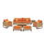 Milana Outdoor 8 - Piece Conversation Set-1912575814
