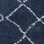 Pechler area rug Machine Woven Navy-809134461