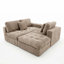Ensemble de canapé modulaire avec repose-pieds Cloud-689358569