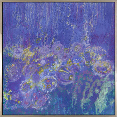 «Faint Dreams II», peinture sur toile à cadre flottant