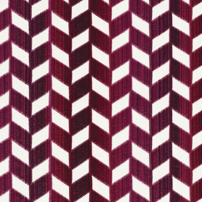 Chevron Strie Velvet Fabric