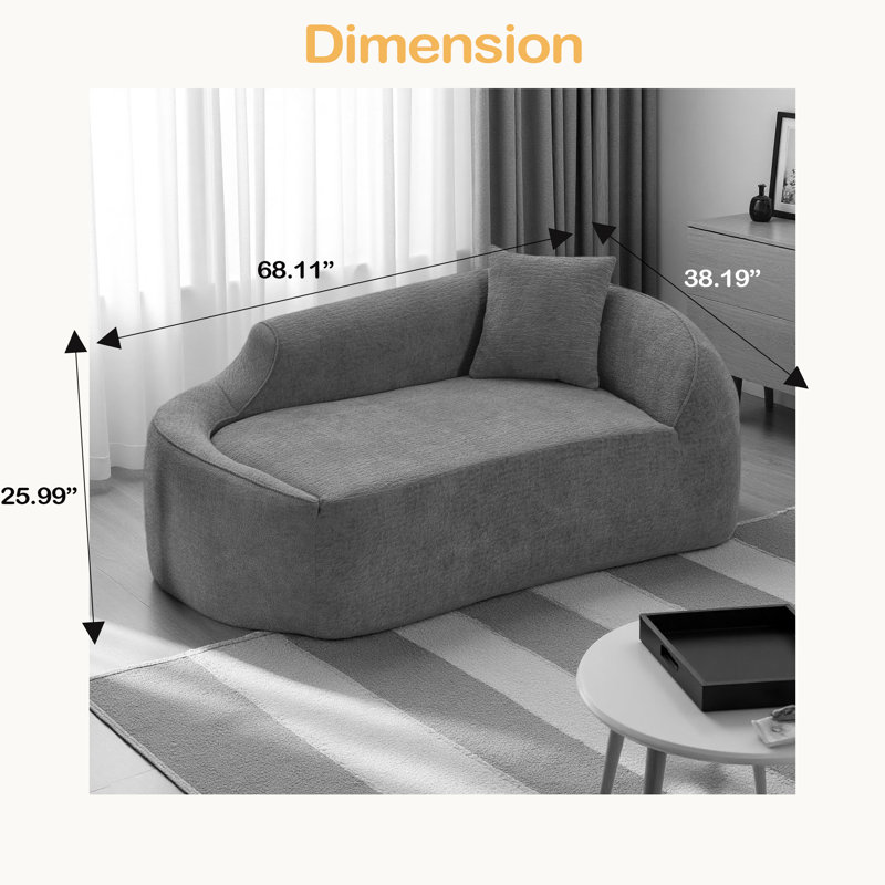 Chaise longue longue à compression Compression, Blanc lait