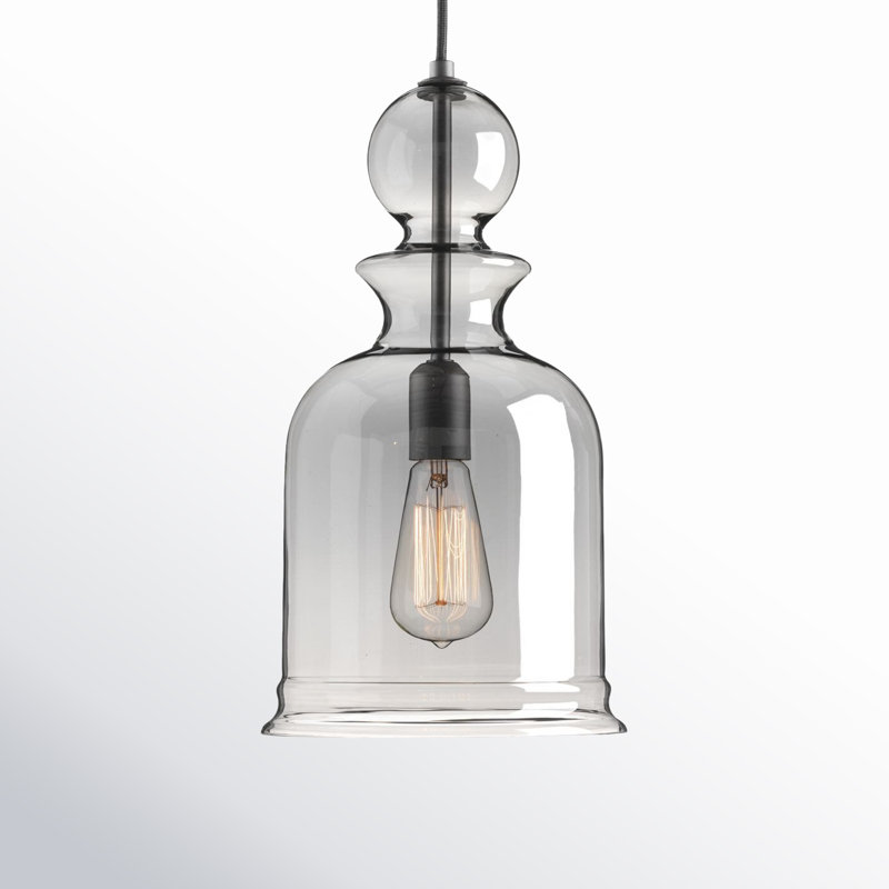 Tilman 1 - Light Single Pendant, Graphite, Smoke