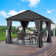 Aluminum Patio Gazebo Permanent Hardtop Gazebos