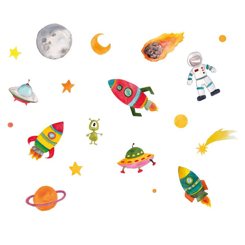 Outer Space Wall Sticker