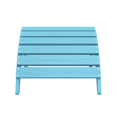 Wolak Classic Outdoor Adirondack Folding Ottoman