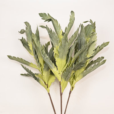 48 "branche artificielle de feuille de fougère pour le remplissage de vase, bouquet en vrac de long feuillage de ferme pour la décoration de table de centre de table de bureau à domicile de mariage