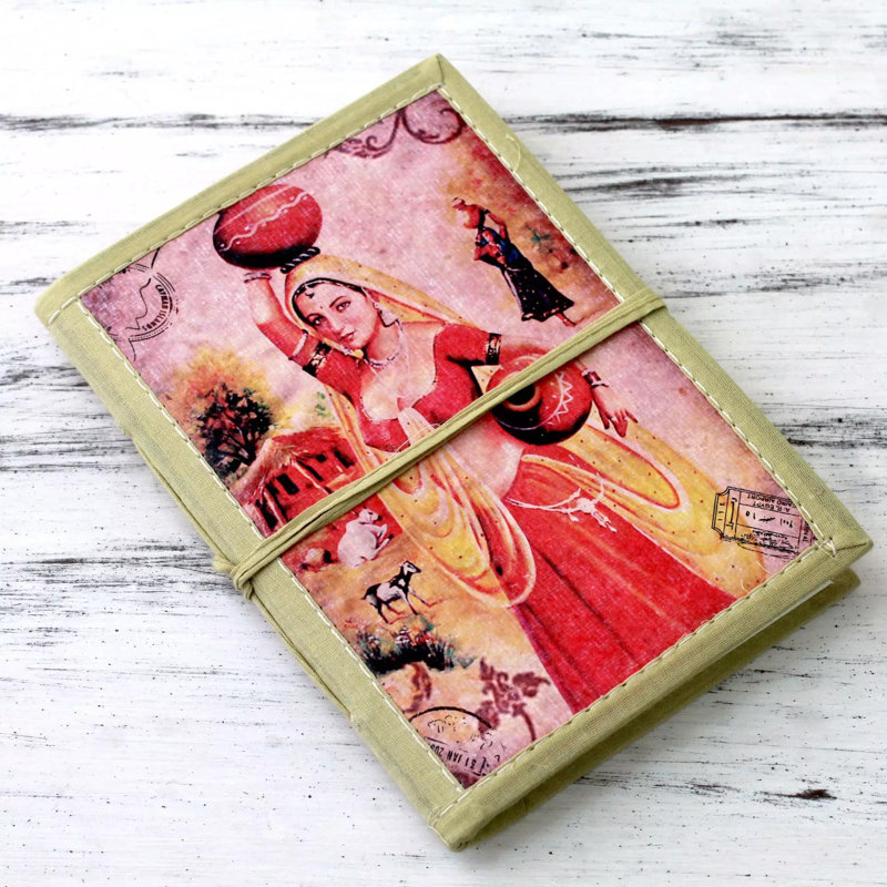 Carte postale de pochette à bijoux Rajasthan