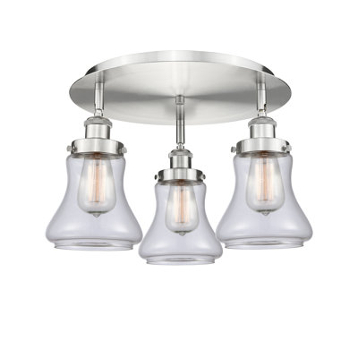 Bhanupriya Glass Flush Mount