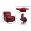 Fauteuil inclinable électrique Liyasi Dual OKIN-1398337224