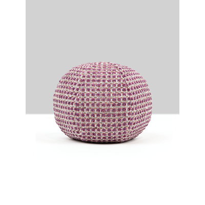 Cotton Blend Reversible Throw Pillow