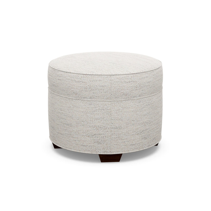 Round Ottoman, Walnut, 3906-73