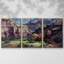 Classic Palo Duro, reproduction sur toile 3 pièces-1410922693-1410922716