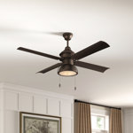Flosser 52'' Ceiling Fan with Light Kit
