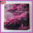 Pink Mountain Landscape Quilted Bedspread All Sizes-126404462