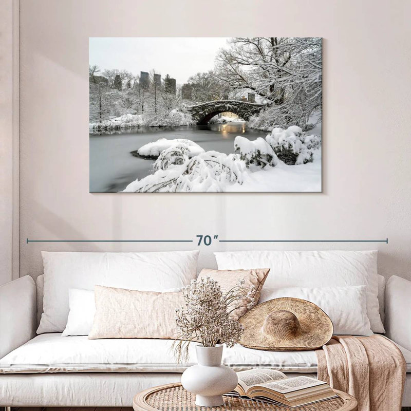 Nicci NYC Central Park Winter, 30" H x 45" W