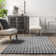 Jeni SuperiorWash Solid Faux Rabbit Machine Washable Area Rug