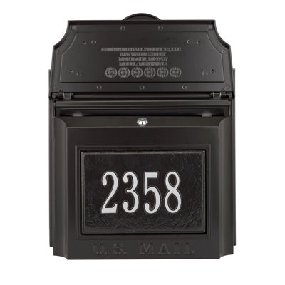 Locking Wall Mounted Mailbox