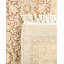 Tapis beige noué à la main de conception unique et unique 6 pi 3 po x 9 pi 8 po Oakhur