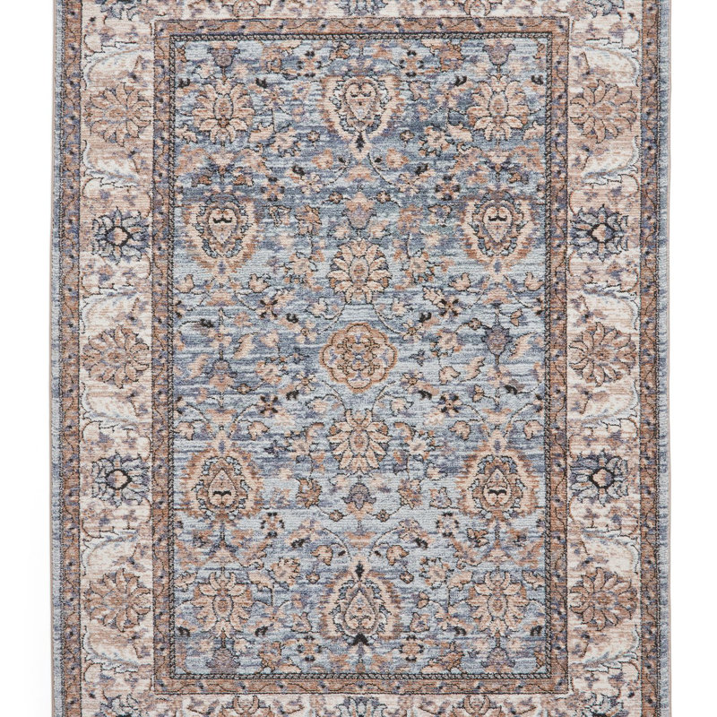 Vintage area rug Machine Woven Rectangle Blue, Rectangle 160 x 230cm