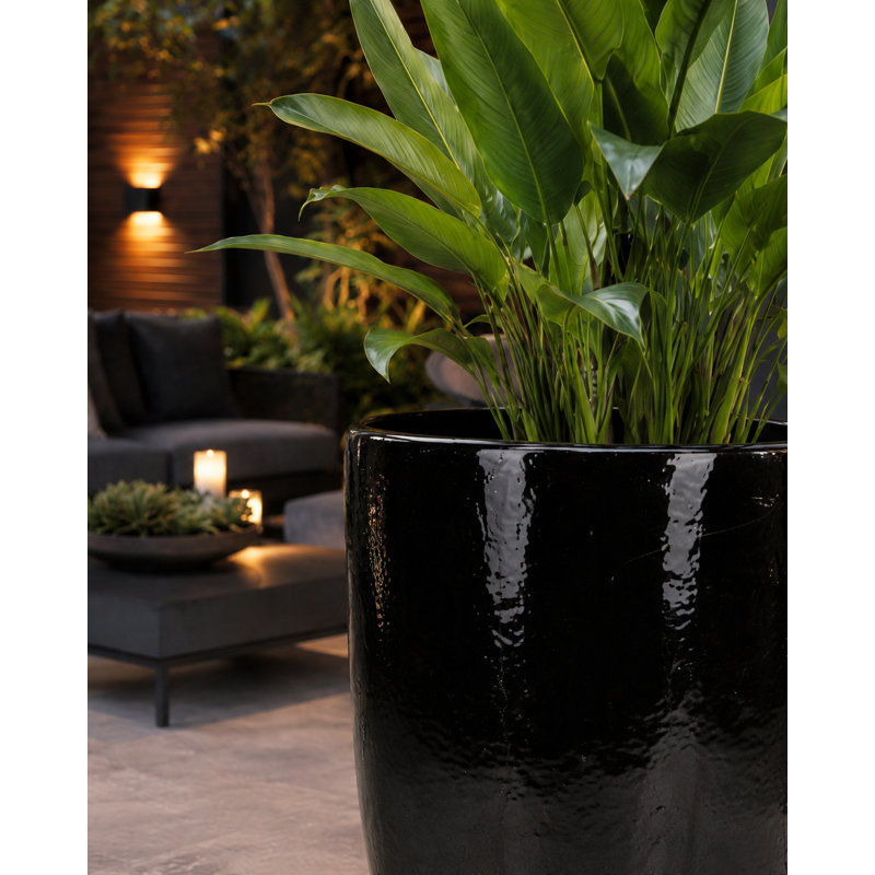 Haut 28 po. Vestro - noir, 31" H x 28" W x 28" D