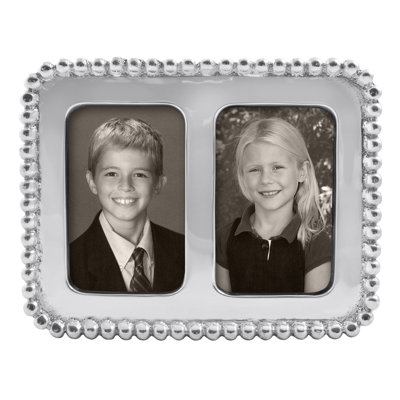 Beaded Metal Picture Frame