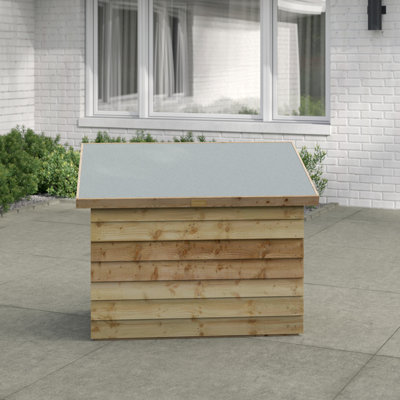 Overlap Wooden Storage Box