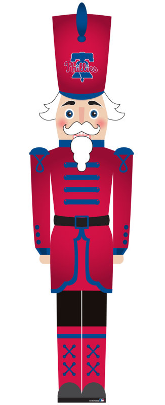 Philadelphia Phillies 46" Nutcracker Leaner
