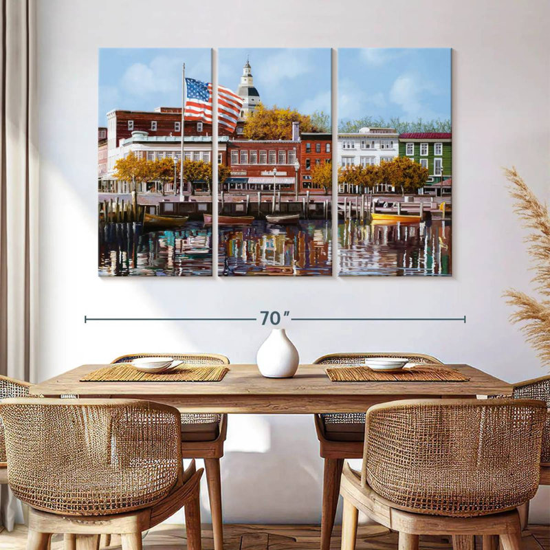 Annapolis, 42" H x 65" W