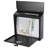 Mail Boxes With Key Lock,Locking Mailbox Wall Mounted,Security Mailbox With Lock And Key,Large Capacity,Steel Cover Metal Postbox For House,14.2X 4X 12.6 Inch, Black
